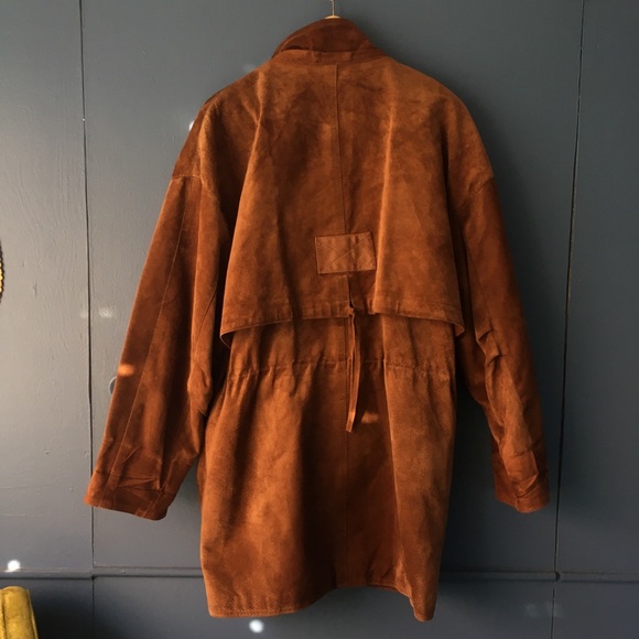 Authentic Brown Leather Jacket - Picture 3 of 4